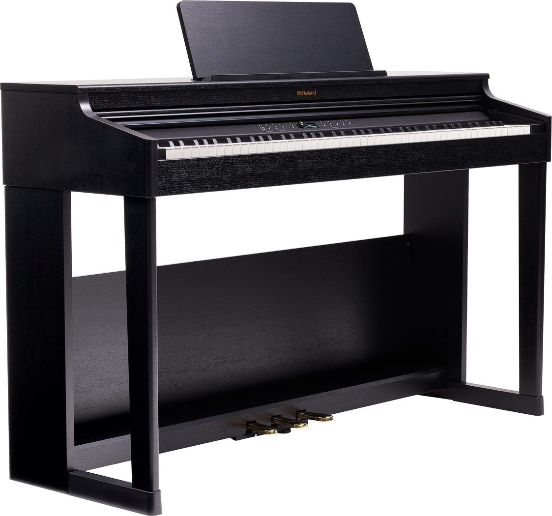 Roland RP-701 WH Digitalpiano, schwarz, Ansicht 2, Pianohaus van Bremen Dortmund
