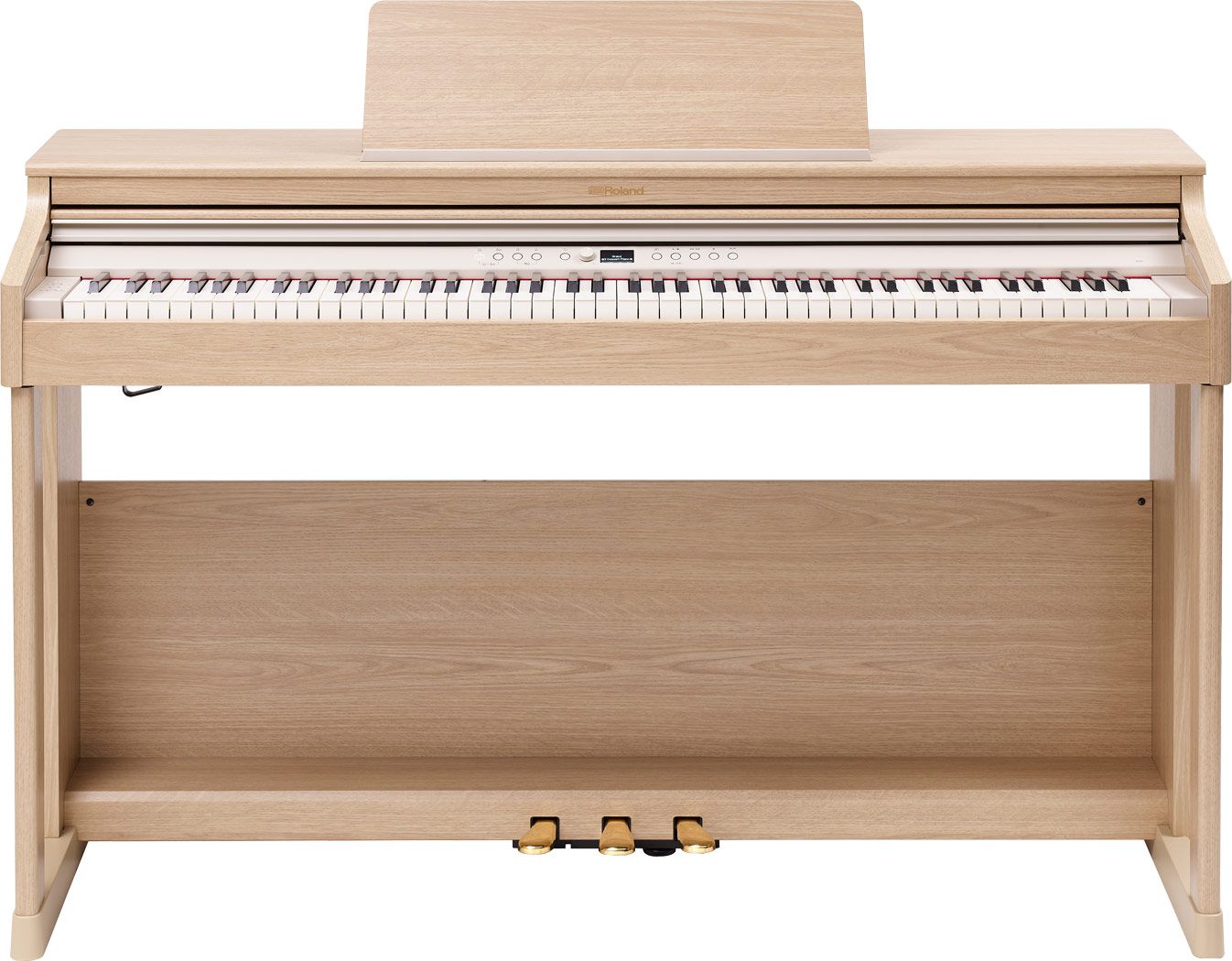 Roland RP-701 WH Digitalpiano, Eiche, Ansicht 4, Pianohaus van Bremen Dortmund