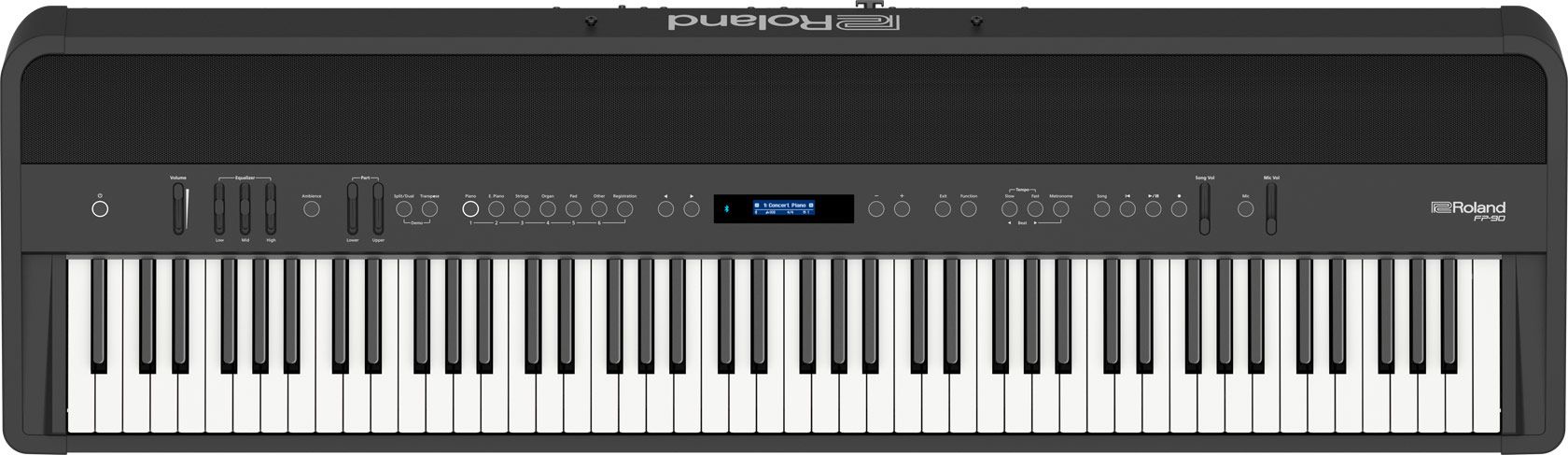 Roland FP-90X Klavier, schwarz, Pianohaus van Bremen Dortmund