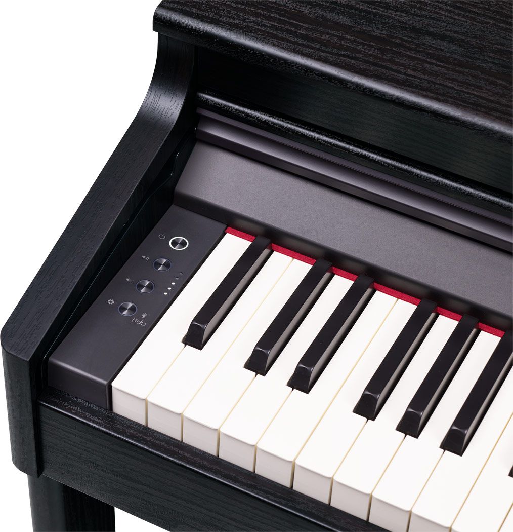 Roland RP-701 WH Digitalpiano, schwarz, Ansicht 3, Pianohaus van Bremen Dortmund