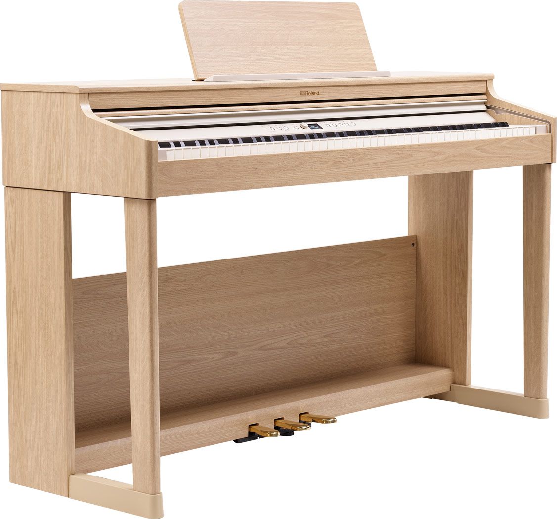 Roland RP-701 WH Digitalpiano, Eiche, Ansicht 3, Pianohaus van Bremen Dortmund
