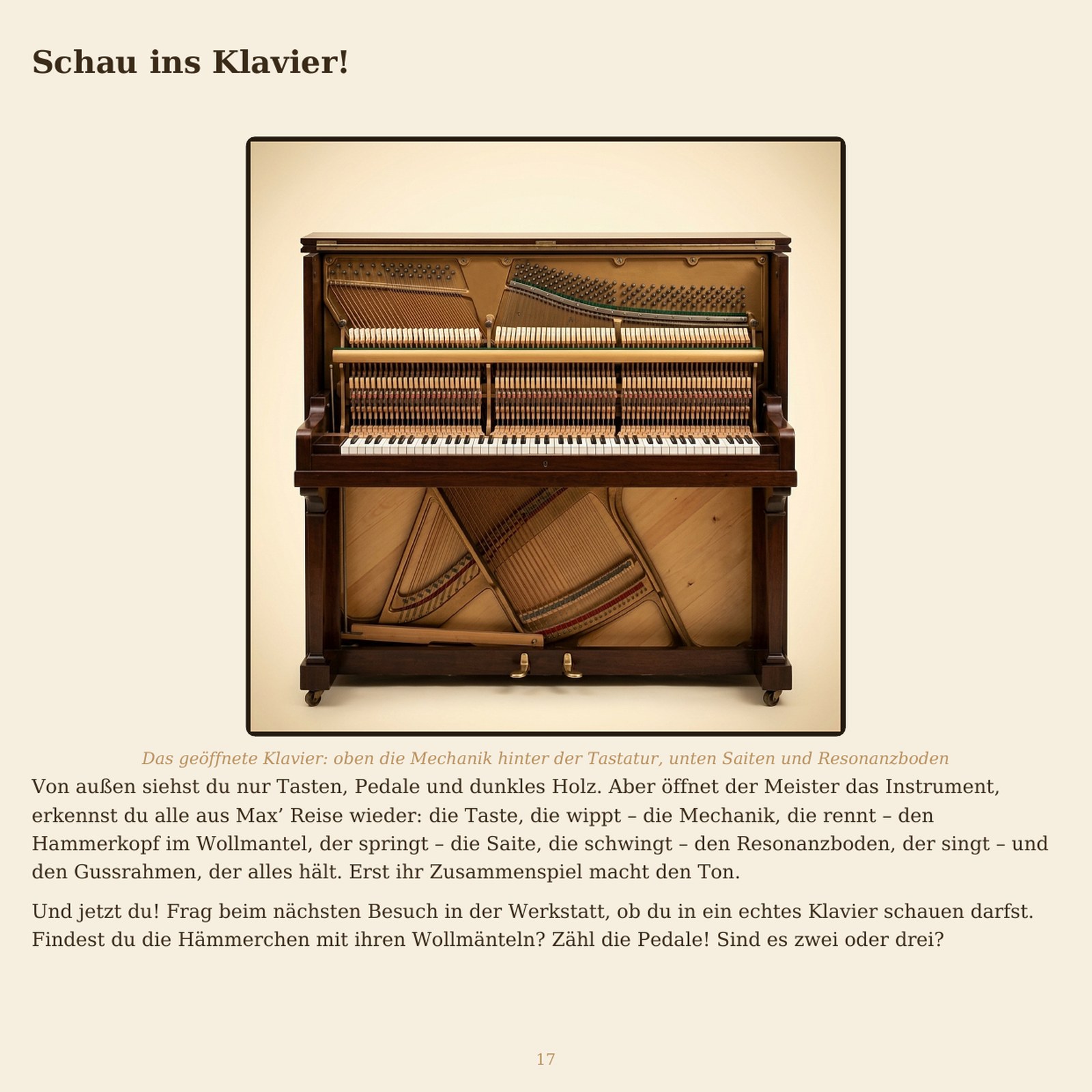 Wo ist der Ton versteckt? – Die kleine Maus Max und das Klavier