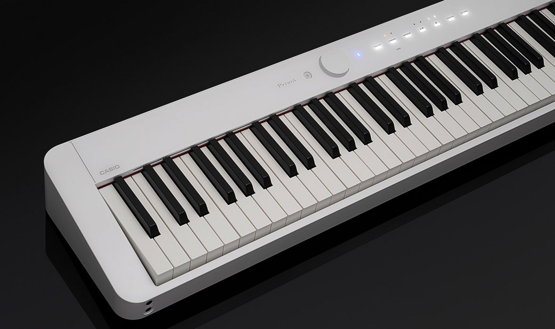 Casio PX-S1100 Klavier, weiß, Ansicht 3, Pianohaus van Bremen Dortmund