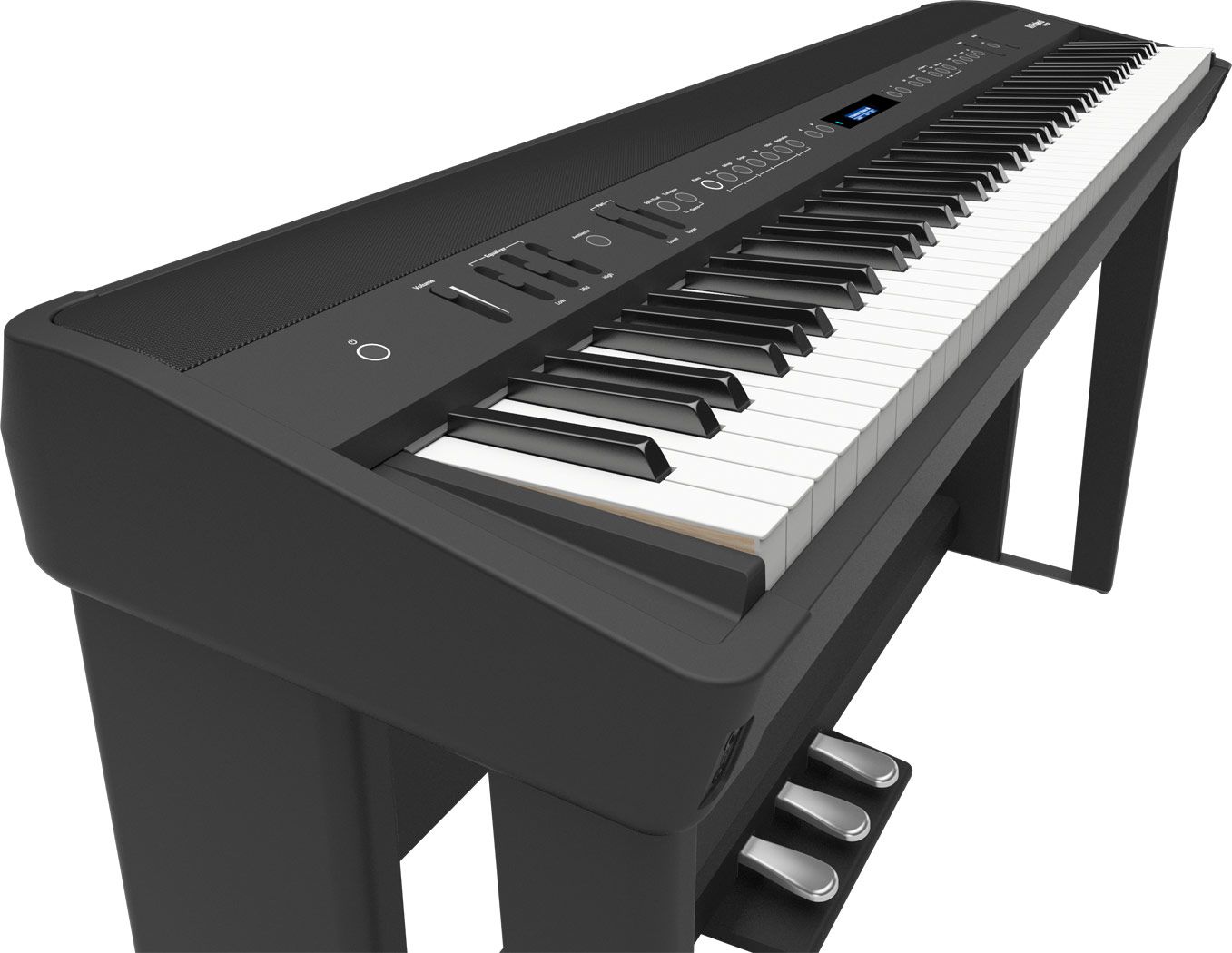 Roland FP-90X Klavier, schwarz, Ansicht 4, Pianohaus van Bremen Dortmund