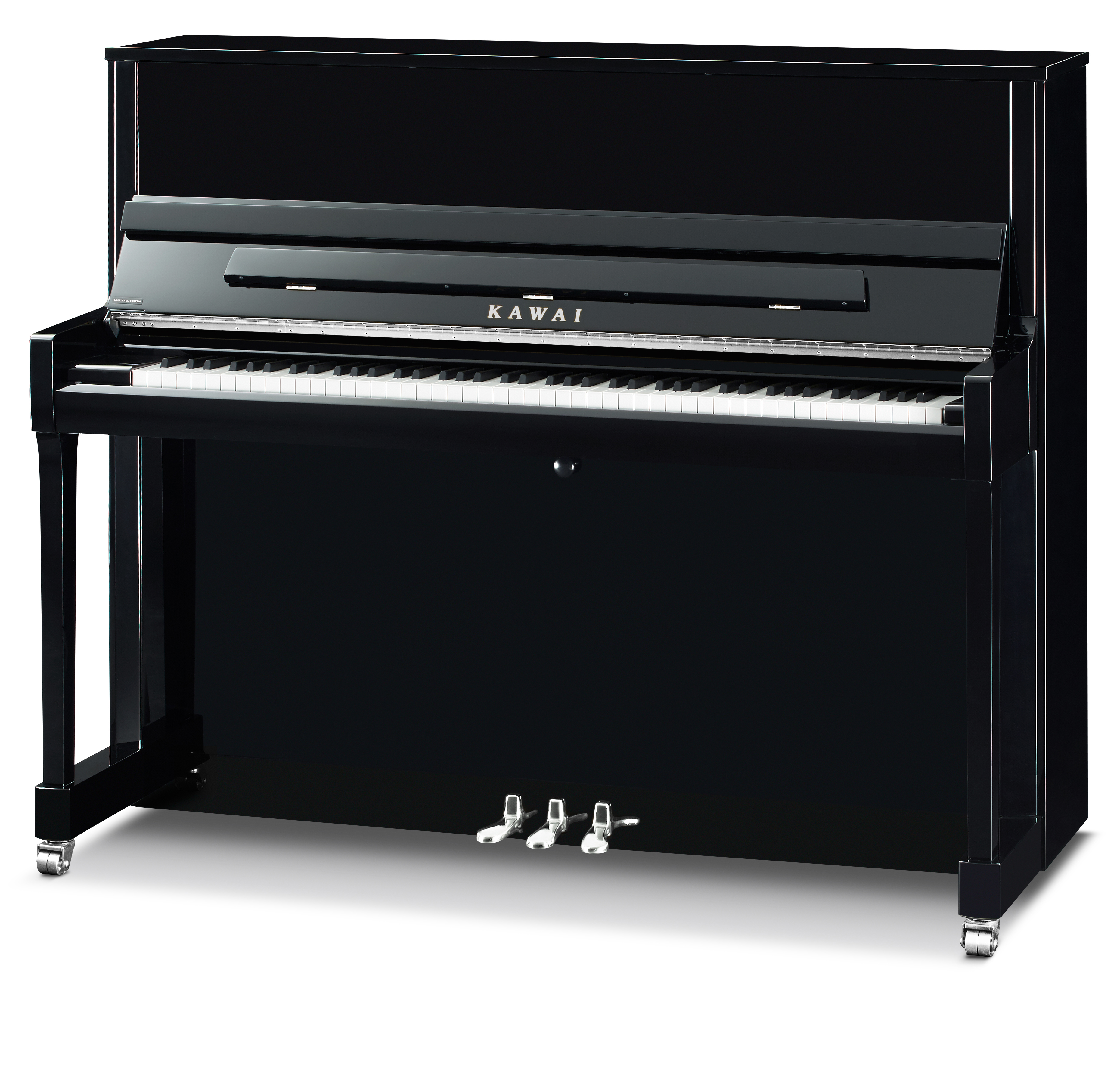 Kawai K-300 Klavier, schwarz, Pianohaus van Bremen Dortmund